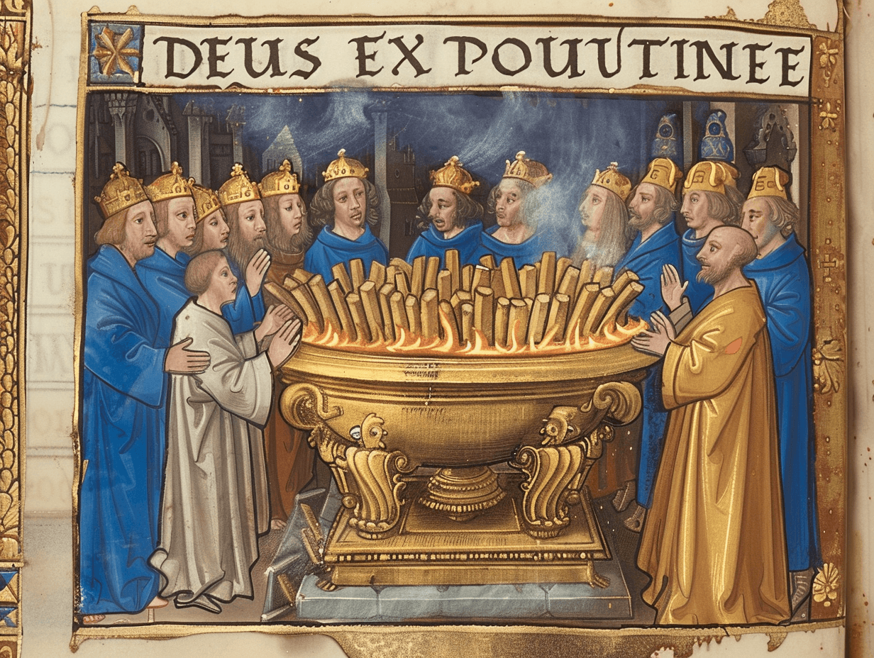 14th-century illuminated manuscript